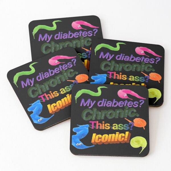 Item preview, Chronic Illness Funny Worm Quote  designed and sold by FAN-TO-MANDALA.