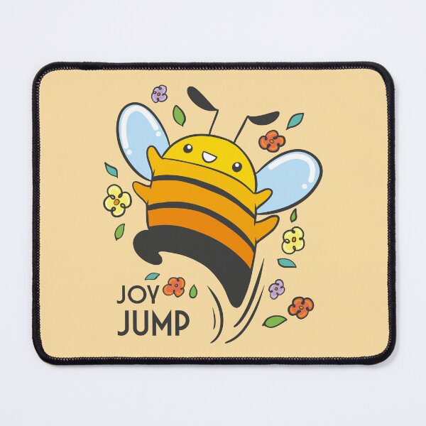 Item preview, An excited bee jumps for joy designed and sold by Konopikyu.