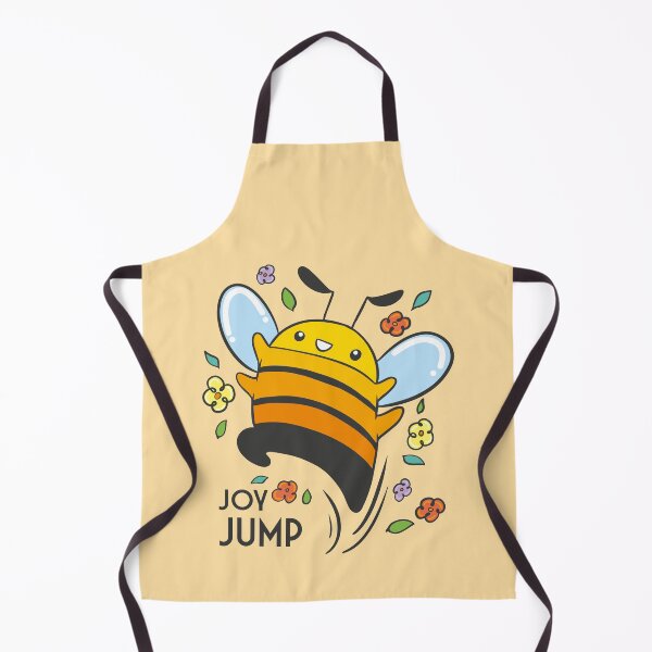 Item preview, An excited bee jumps for joy designed and sold by Konopikyu.