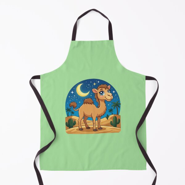 Item preview, Cute Camel in Desert Night Sticker | Kawaii Animal Cartoon Design | Desert Theme Art designed and sold by morning sun.