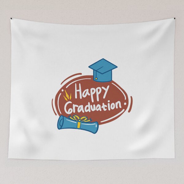 Item preview, Happy Graduation Graduate Student Celebration designed and sold by JonesFlora2025.