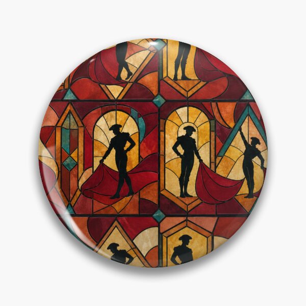 Item preview, Matador Silhouette Stained Glass Pattern designed and sold by Dresut.