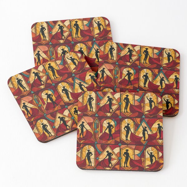 Item preview, Matador Silhouette Stained Glass Pattern designed and sold by Dresut.