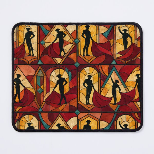 Item preview, Matador Silhouette Stained Glass Pattern designed and sold by Dresut.