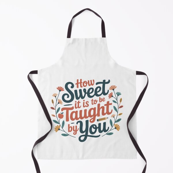 Item preview, How Sweet It Is To Be Taught By You — Teacher Appreciation Floral Gift designed and sold by EXATEES ⭐⭐⭐⭐⭐.