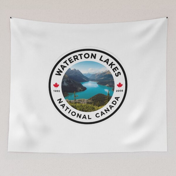 Item preview, Waterton Lakes National Canada Park Travel Explorer designed and sold by Simsimah26Parks.