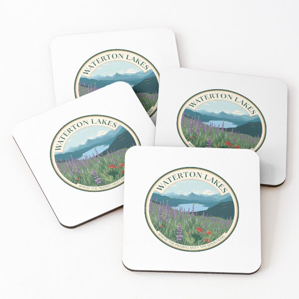 Item preview, Waterton Lakes Where The Prairies Meet The Mountains National Park Travel Outdoor Nature Hiking designed and sold by Simsimah26Parks.