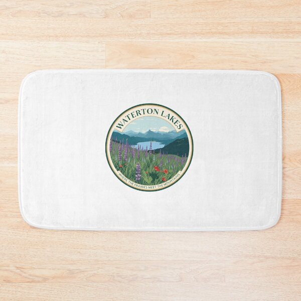 Item preview, Waterton Lakes Where The Prairies Meet The Mountains National Park Travel Outdoor Nature Hiking designed and sold by Simsimah26Parks.