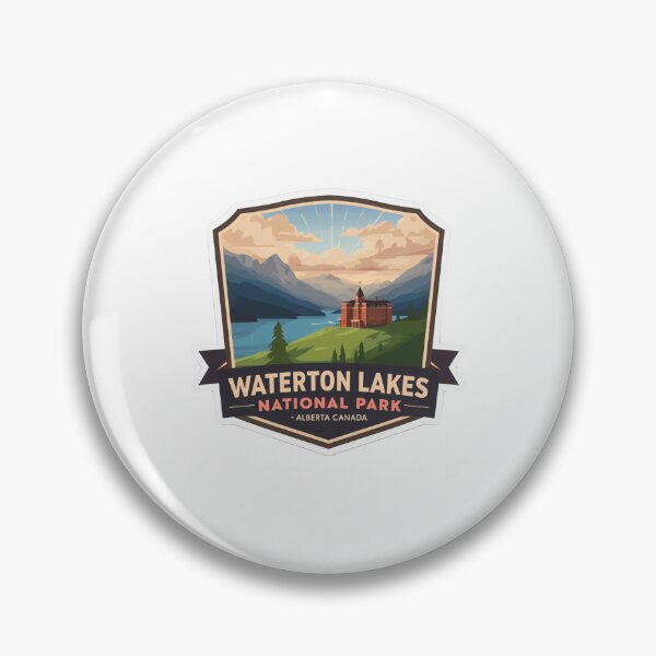 Item preview, Waterton Lakes National Park Alberta Canada Travel Souvenir designed and sold by Simsimah26Parks.