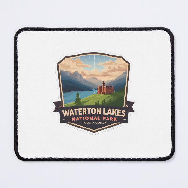 Item preview, Waterton Lakes National Park Alberta Canada Travel Souvenir designed and sold by Simsimah26Parks.