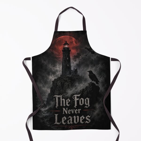 Item preview, The Fog Never Leaves | Haunted Lighthouse Coastal Horror Gothic Lighthouse Design designed and sold by mocci10.