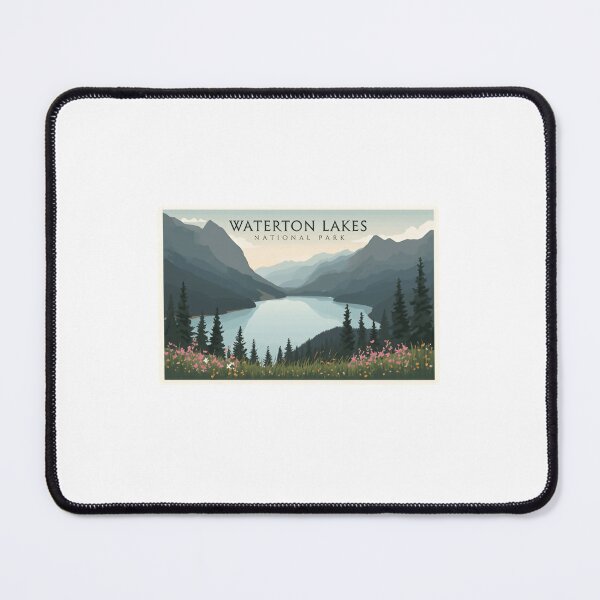 Item preview, Waterton Lakes National Park Canadian Travel Nature Hiking designed and sold by Simsimah26Parks.