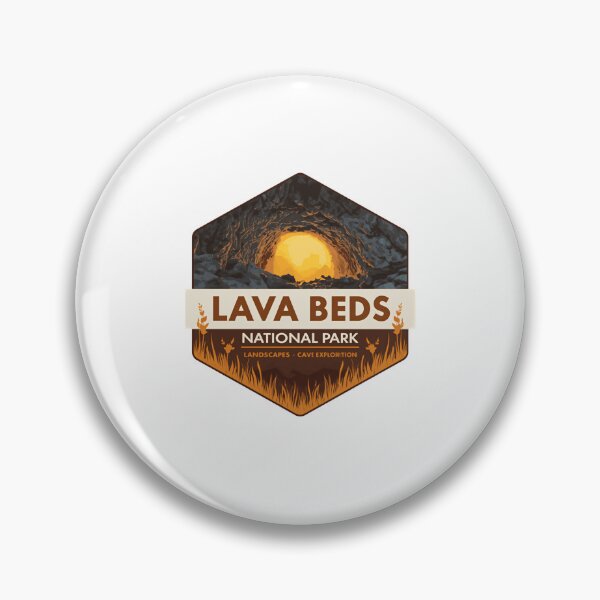 Item preview, Lava Beds National Park Landscapes - Cave Exploration National Park Caving Adventure designed and sold by Simsimah26Parks.