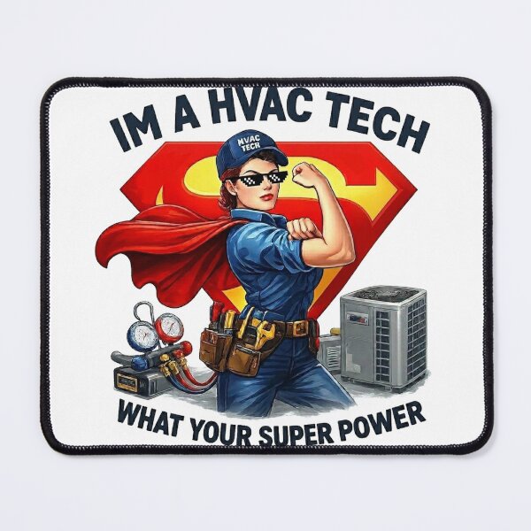 Item preview, Hvac - Im A Hvac Tech What Your Super Power? designed and sold by HaydenMillepied.