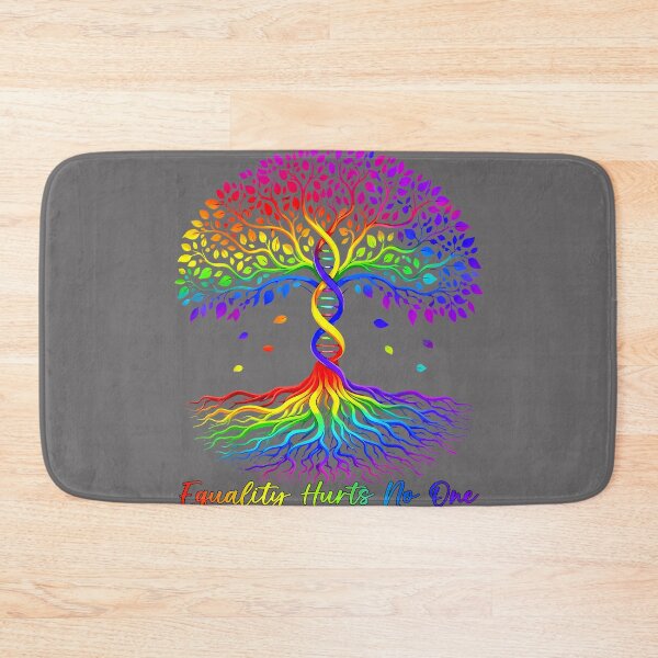 Item preview, Equality Hurts No One Tree Life Rainbow LGBT Pride Men Women designed and sold by KristineLi.