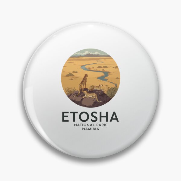 Item preview, Etosha National Park Namibia Safari Wildlife African Traveler Explorer designed and sold by Simsimah26Parks.
