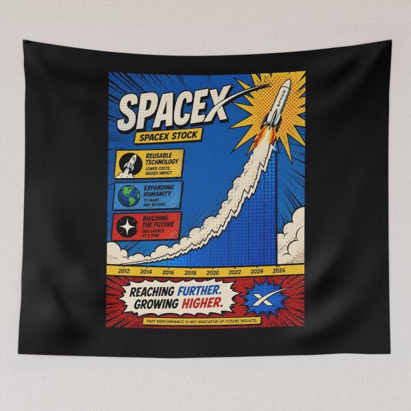 Item preview, SPCX Investor | SpaceX IPO Speculation Stock Market Design designed and sold by TEEJAMBOREE.