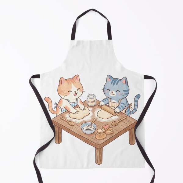 Item preview, Cute Cats Baking Bread - Little Kitten Bakery designed and sold by TaiwanMemory.