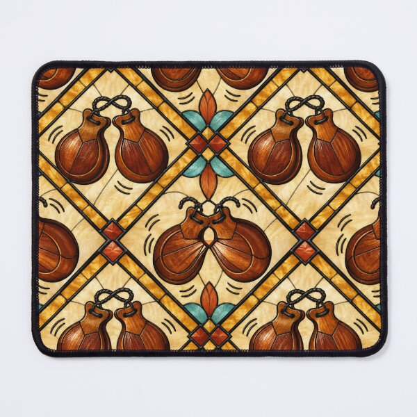 Item preview, Castanet Rhythm Stained Glass Pattern designed and sold by Dresut.
