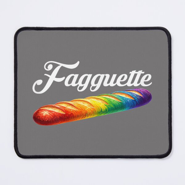 Item preview, Fagquette Baguette Rainbow Flag Pride Bakery Gay LGBTQ Month designed and sold by KristineLi.