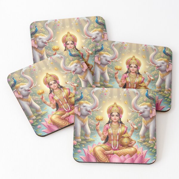 Item preview, Divine Goddess Lakshmi Abundance Art designed and sold by rachada99.