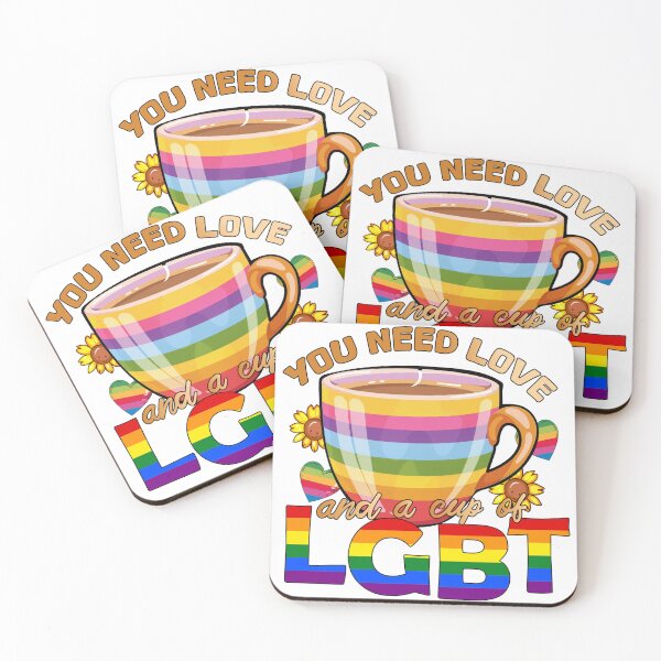 Item preview, Rainbow Cup of Pride: You Need Love and LGBT designed and sold by KrisGraphic45.