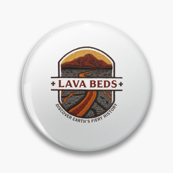 Item preview, Lava Beds Discover Earth's Fiery History Geology Volcano Explorer Traveler designed and sold by Simsimah26Parks.