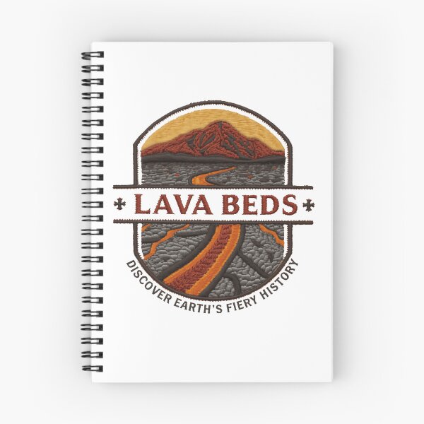 Item preview, Lava Beds Discover Earth's Fiery History Geology Volcano Explorer Traveler designed and sold by Simsimah26Parks.