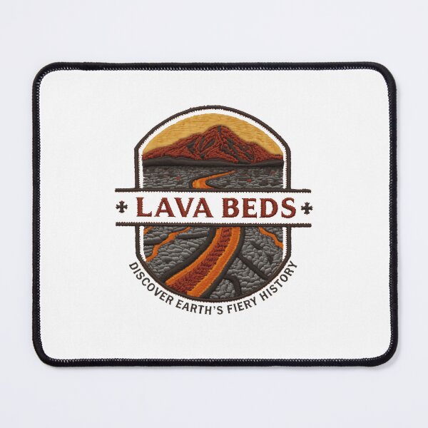 Item preview, Lava Beds Discover Earth's Fiery History Geology Volcano Explorer Traveler designed and sold by Simsimah26Parks.