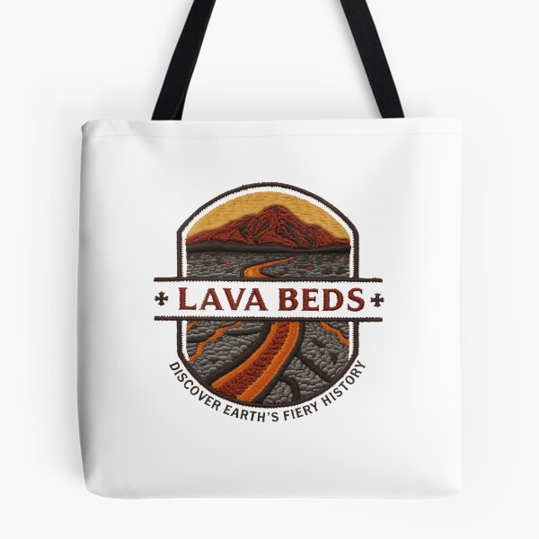 Item preview, Lava Beds Discover Earth's Fiery History Geology Volcano Explorer Traveler designed and sold by Simsimah26Parks.