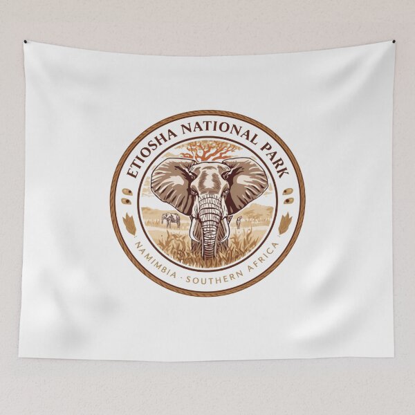 Item preview, Etosha National Park Namibia Southern Africa Safari Wildlife Explorer designed and sold by Simsimah26Parks.