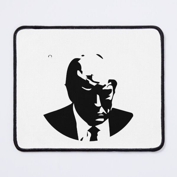 Item preview, Donald Trump Black & White Mug Shot Round T-Shirt Mug  designed and sold by Rolographics1.
