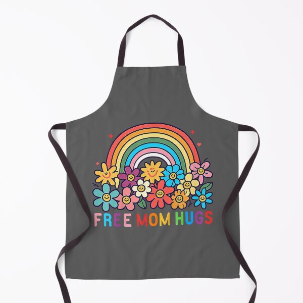 Item preview, Free Mom Hugs Pride - LGBTQ Gay Pride Month - Proud Ally Mom designed and sold by KristineLi.