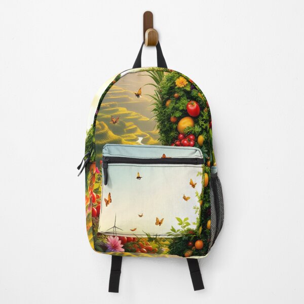 Item preview, Garden Giant — Living Vegetable Figure in Sunlit Valley World Gastronomy Day designed and sold by DreamyWallVibes.