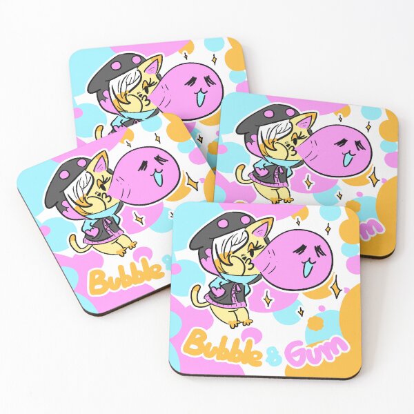 Item preview, Cat and Bubble Gum designed and sold by Vivivivin.