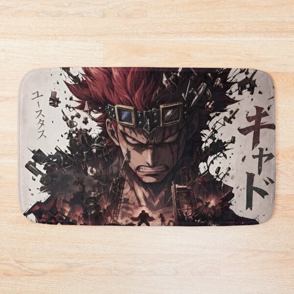 Item preview, Eustass Kid Cyberpunk Warlord – Dark Anime Pirate Captain Fan Art designed and sold by Dyan4.
