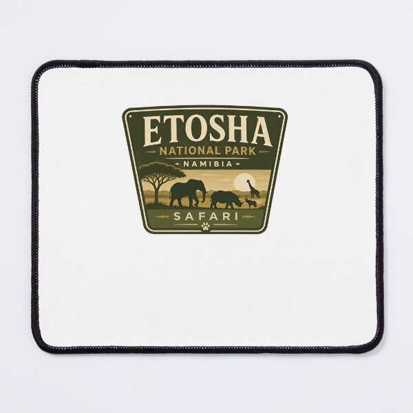 Item preview, Etosha National Park Namibia Safari African Wildlife Traveler designed and sold by Simsimah26Parks.