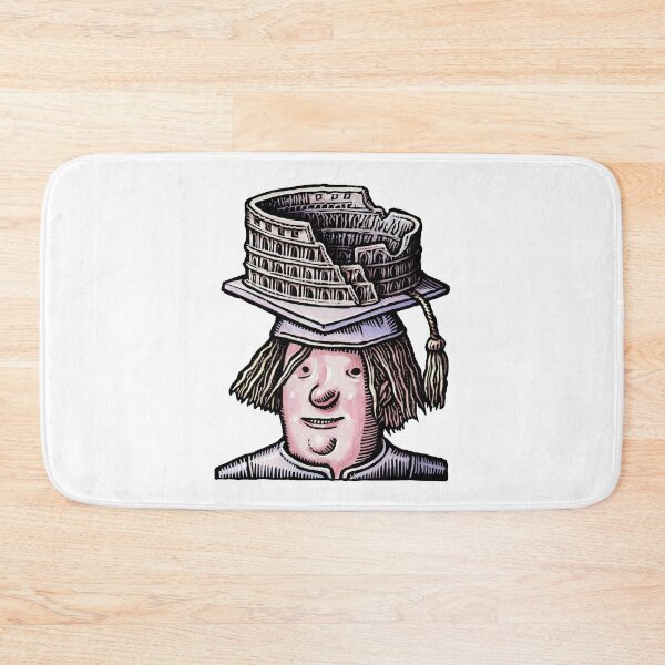 Item preview, A graduating woman or girl has the Colosseum on her mortarboard designed and sold by LisaHaney.