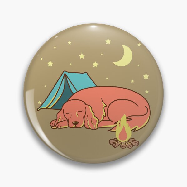 Item preview, Irish Setter Camping designed and sold by Wlaurence.