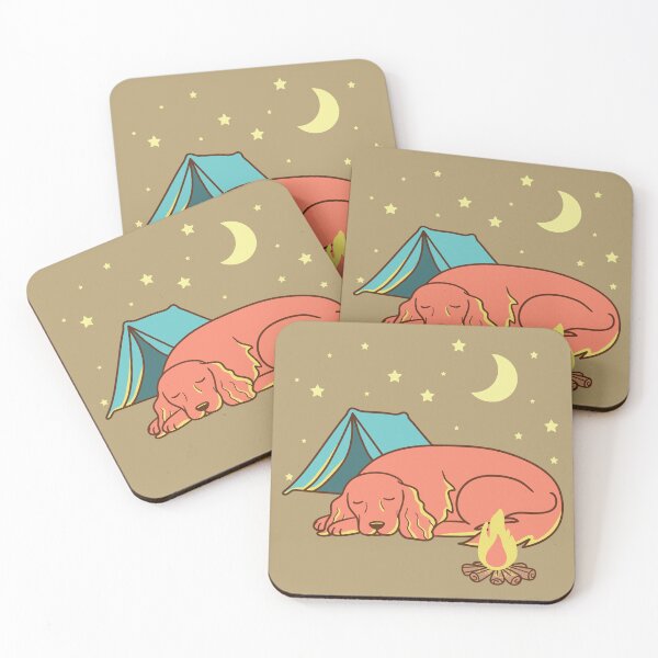 Item preview, Irish Setter Camping designed and sold by Wlaurence.