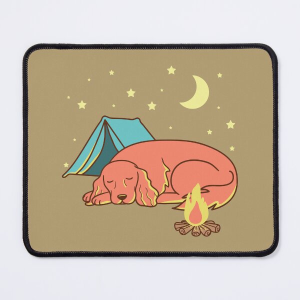 Item preview, Irish Setter Camping designed and sold by Wlaurence.