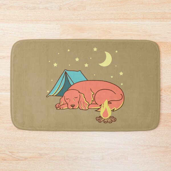 Item preview, Irish Setter Camping designed and sold by Wlaurence.