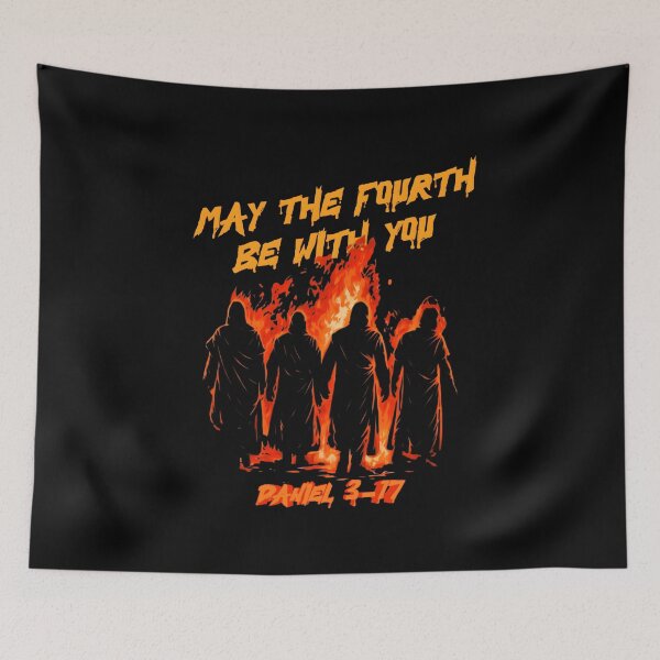 Item preview, May The Fourth Be With You Daniel 3h17 designed and sold by eliasmariano.