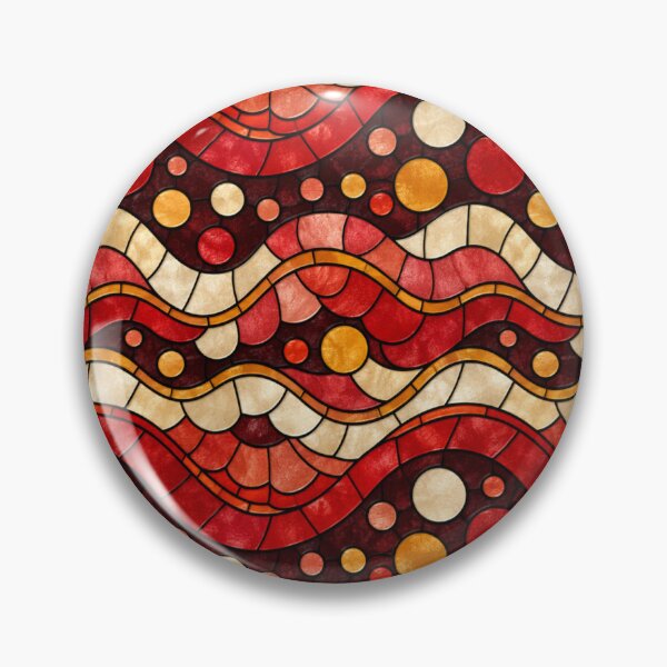 Item preview, Sevillana Stained Glass Waves Pattern designed and sold by Dresut.