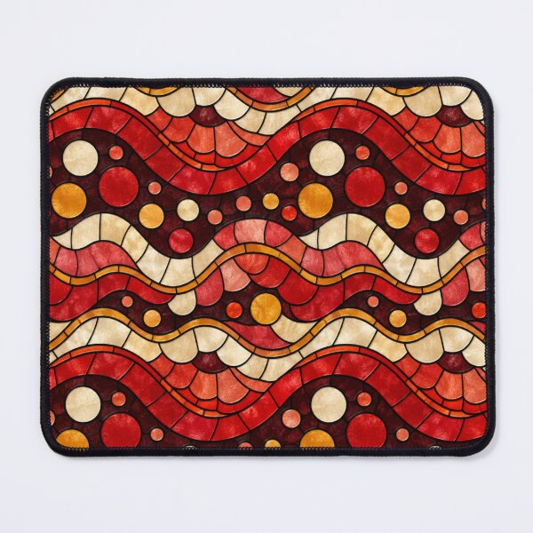 Item preview, Sevillana Stained Glass Waves Pattern designed and sold by Dresut.