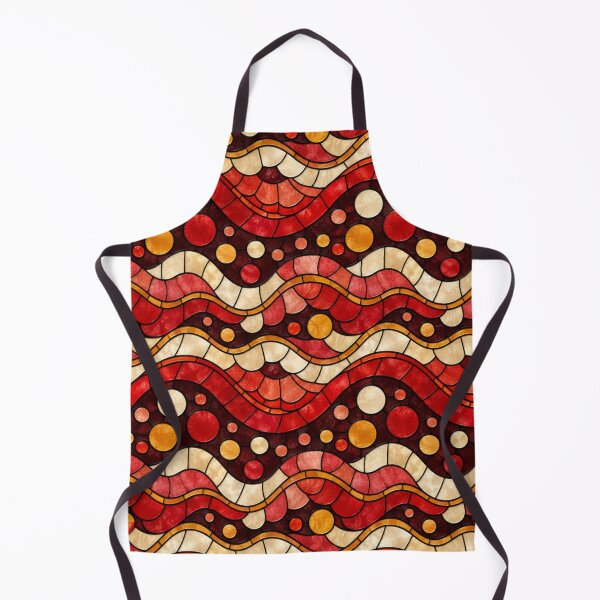 Item preview, Sevillana Stained Glass Waves Pattern designed and sold by Dresut.