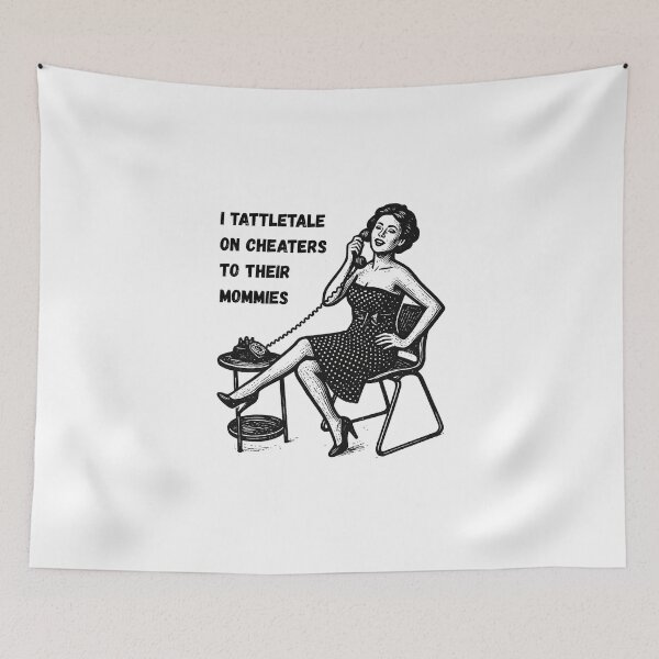 Item preview, Tattletale on Cheaters designed and sold by RiverLeigh.