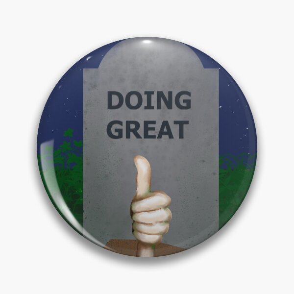 Item preview, Doing Great designed and sold by Bat Roost Design.