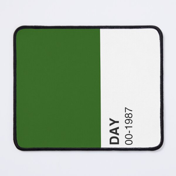 Item preview, Day Artist Green Colour Swatch - Full Width designed and sold by The Colourful Game.
