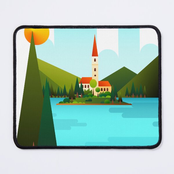 Item preview, Lake Bled designed and sold by Mike-Art86.